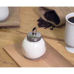 HIC Kitchen Glass/Stainless Steel Sugar Dispenser