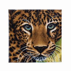 Crystal Art Craft Buddy Leopard Framed Art Kit Brown/Black