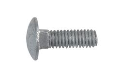 HILLMAN 5/16 in. X 1 in. L Hot Dipped Galvanized Steel Carriage Bolt 100 pk