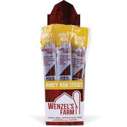 Wenzel's Farm Honey Ham Beef Stick 2 oz Pouch