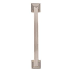 Amerock Traditional Arch Cabinet Pull 5-1/16 in. Satin Nickel Silver 1 pk