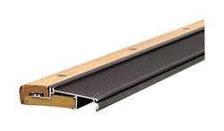 M-D Building Products 1.13 in. H X 4.5 in. W X 36 in. L Aluminum Adjustable Threshold Bronze