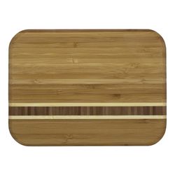 Totally Bamboo Caribbean 9 in. L X 6.5 in. W X 0.63 in. Bamboo Cutting Board