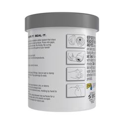 Flex Seal Family of Products Flex Seal Power Putty Gray Rubber Sealant 1 lb