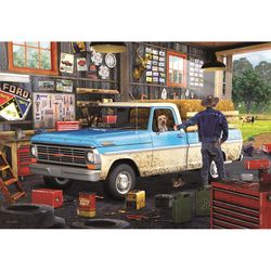 Eurographics Pickup Truck Tin Jigsaw Puzzle Multicolored 550 pc