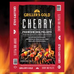 Griller's Gold All Natural Cherry BBQ Wood Pellet 20 lb