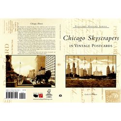 Arcadia Publishing Chicago Skyscrapers in Vintage Postcards History Book