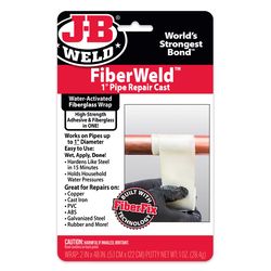J-B Weld FiberWeld High Strength White Fiberglass Reinforced Panel Adhesive 1 pc