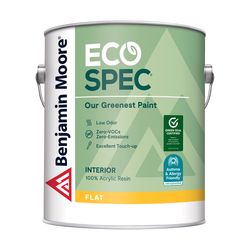 Benjamin Moore ECO SPEC Flat Base 4 Interior Latex Wall Paint Interior 1 gal