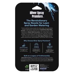 Silver Spray Premiere Adjustable Stainless Steel Spray Nozzle