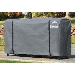 ShelterLogic Gray Plastic Log Rack Cover
