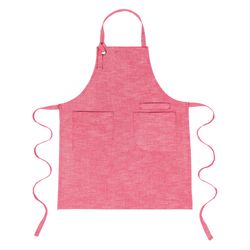 KAF Home Red Cotton Apron