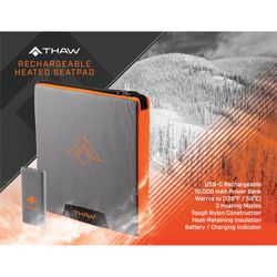 Thaw Heated Seat Pad Warmer 1 pk