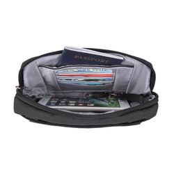 Travelon Small Polyester Black Crossbody Bag
