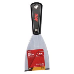 Ace 3 in. W Carbon Steel Stiff Wall Scraper