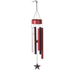 Woodstock Chimes Multi-color Aluminum/Wood 25 in. Wind Chime