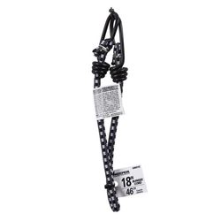 Keeper Black/White Bungee Cord 18 in. L X 0.315 in. 1 pk