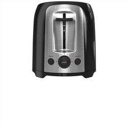 Black+Decker Stainless Steel Black/Silver 2 slot Toaster 12.32 in. H X 9.09 in. W X 8.58 in. D