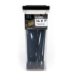 Big Timber No. 14 Sizes X 7 in. L Hex Drive Hex Washer Head Coarse Timber Screws