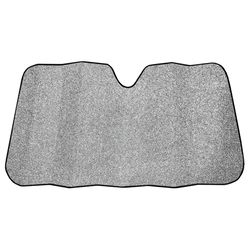 Plasticolor 57 in. L X 5.75 in. W Gray Foldable Sun Shade