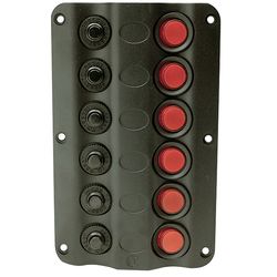 Seachoice LED Switch Panel Plastic