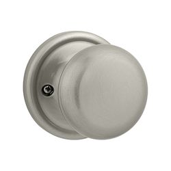 Kwikset Signature Series Hancock Satin Nickel Passage Knob 1-3/4 in.