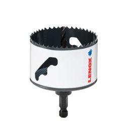 LENOX Speed Slot 3 in. Bi-Metal 1.5 in. L Hole Saw Arbor Included