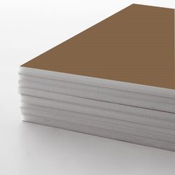Bazic Products 20 in. W X 30 in. L Brown Foam Board