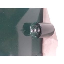 Campbell 6 in. H X 6 in. W X 8 in. L Steel Gutter Scoop