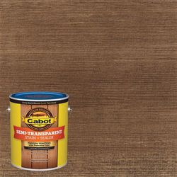 Cabot Semi-Transparent Low VOC Semi-Transparent Cordovan Leather Oil-Based Alkyd Stain and Sealer 1