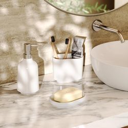 Umbra White Plastic Soap Dish