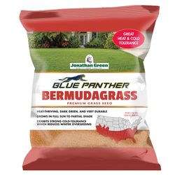 Jonathan Green Blue Panther Bermuda Grass Full Sun/Medium Shade Grass Seed 1 lb