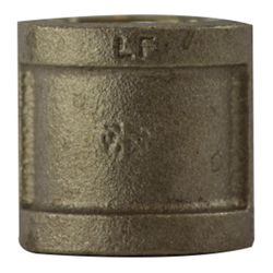 Anderson Metals 1-1/4 in. FPT in. X 1-1/4 in. D FPT Red Brass Coupling