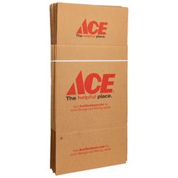 Ace 14 in. H X 14 in. W X 14 in. L Cardboard Corrugated Box 1 pk
