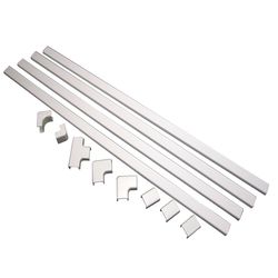 Legrand Cordmate 1 x 1/2 in. D X 120 in. L Cord Cover Kit 1 pk