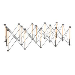 Centipede 30-1/2 in. H X 48 in. W X 96 in. D Adjustable Expandable Sawhorse 6000 lb. cap. 1 pc