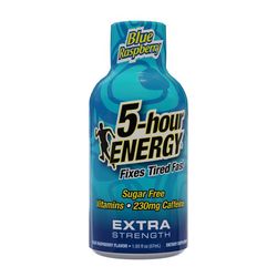 5-hour Energy Extra Strength Sugar Free Blue Raspberry Energy Shot 1.93 fl. oz.