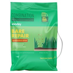 Sunday Bare Repair Bermuda Grass Full Sun Fertilizer/Mulch/Seed 4.5 lb