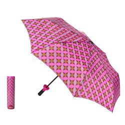Vinrella Pink Clover 38 in. D Umbrella