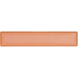 Novelty 1 in. H X 36 in. W X 7 in. D Plastic Countryside Flower Box Tray Terracotta