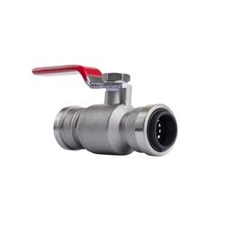 QuickFitting 1/2 in. Stainless Steel PEX Ball Valve