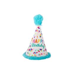 Pet Shop by Fringe Studio For Dog Multicolored Plush/Rubber Yappy Barkday Dog Toy 1 pk