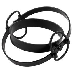 Kikkerland Black Bottle Holder