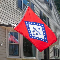 Valley Forge Arkansas State Flag 0 in. H X 3 ft. W X 5 ft. L