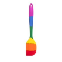 HIC Kitchen Rainbow Silicone/Zinc Scraper