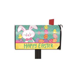 Briarwood Lane Multicolored Vinyl 19 in. H Mailbox Cover
