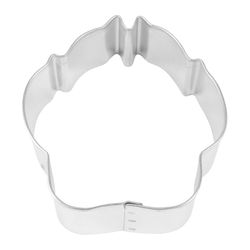 R&M International Corp 3 in. W X 3 in. L Dog Paw Cookie Cutter Silver 1 pc