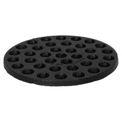 Sioux Chief 4-3/8 in. Matte Black Round Cast Iron Floor Drain Strainer
