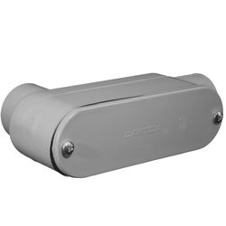 Cantex 1 in. D PVC Conduit Body For PVC 1 each