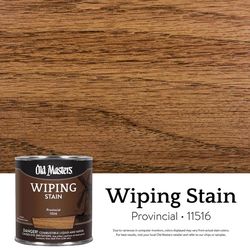 Old Masters Semi-Transparent Provincial Oil-Based Wiping Stain 1/2 pt